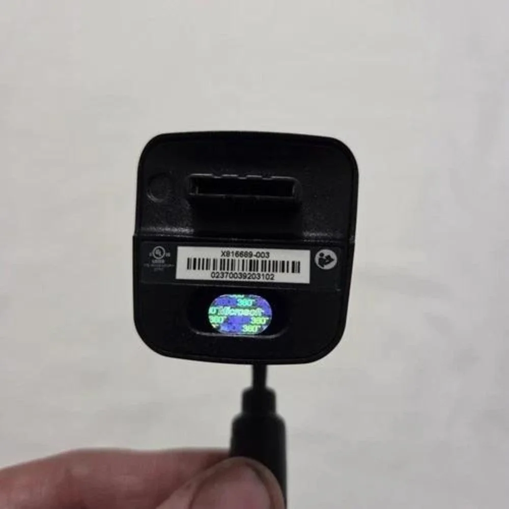 Official Microsoft Xbox 360 Play and Charge Kit USB Cable Black X816689-003